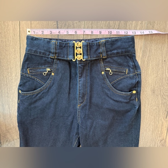 Armani Exchange high rise Dark Wash Jeans Size 4 - Picture 6 of 10